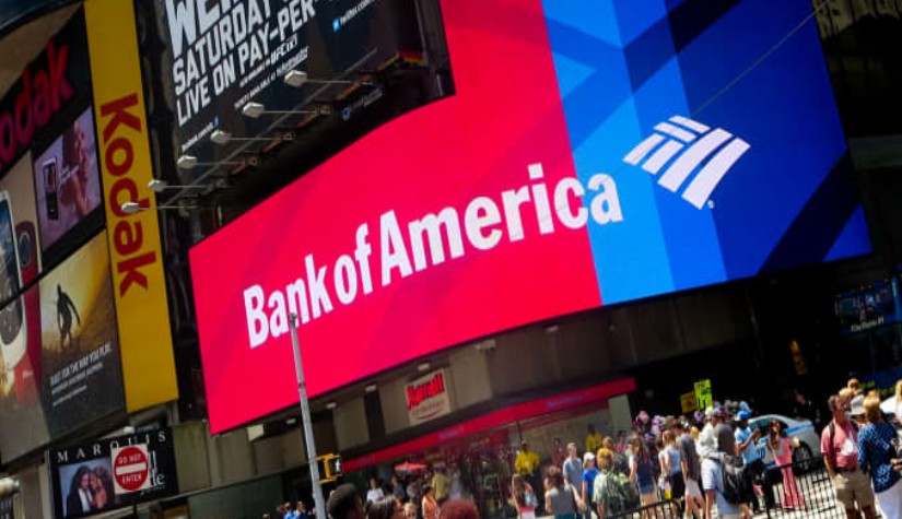 Bank of America กำไรไตรมาส 4 สูงกว่าคาด ส่วนรายได้ต่ำกว่าคาด