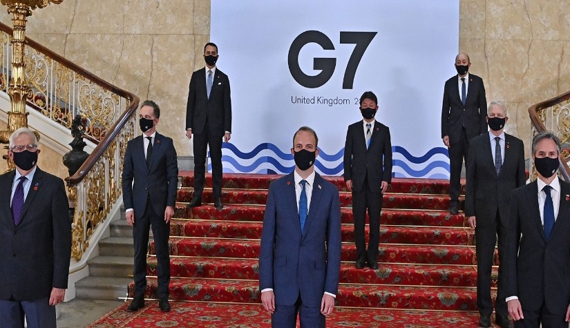 G7 ร่วมกดดันจีนละเมิดสิทธิมนุษยชน-บีบบังคับทางเศรษฐกิจ
