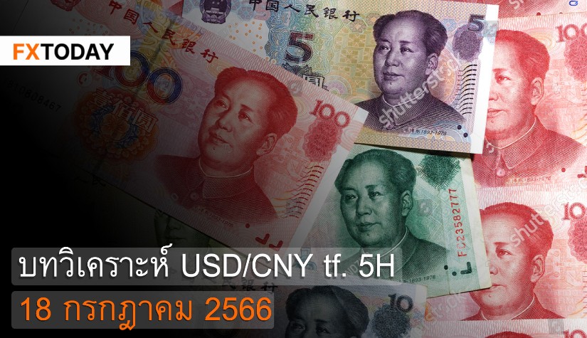 บทวิเคราะห์ USD/CNY 18 กรกฎาคม 2566